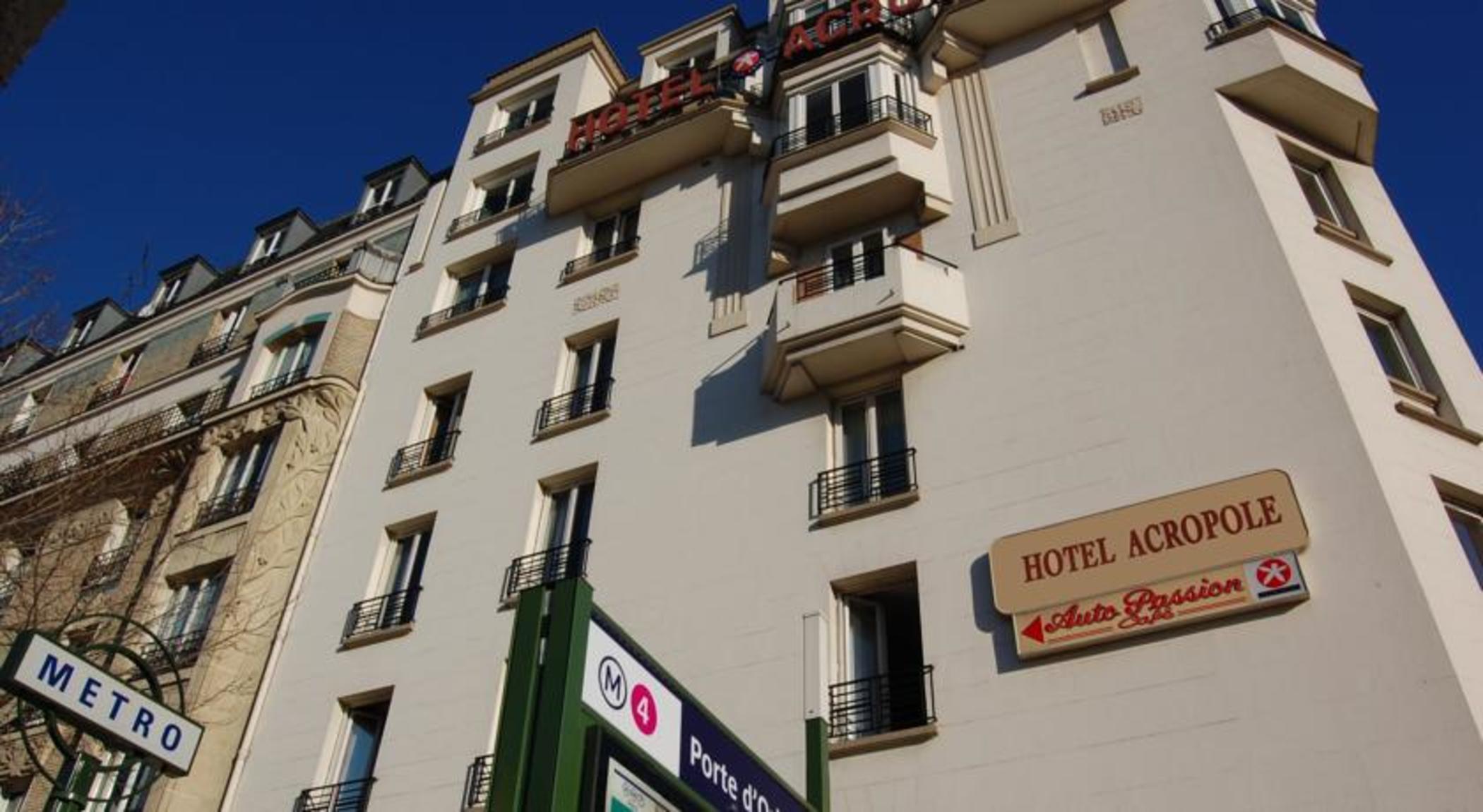 Hotel Acropole Paříž Exteriér fotografie